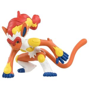 Figura Estatica Pokemon - Takara Tomy - Pokemon Moncolle - Infernape