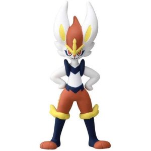 Figura Estatica Pokemon Moncolle - Cinderace - Takara Tomy