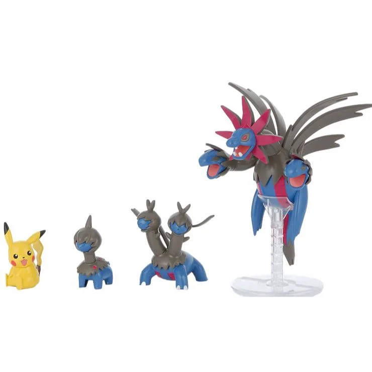 Figura Armable Pokemon Bandai Hobby - Model Kit - Hydreigon Evolution Set
