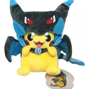 Peluche Videojuego Pokémon - Pikachu "Charizard X"