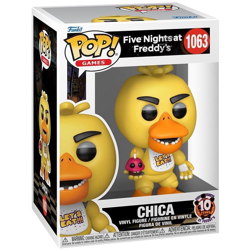 Figura Funko POP! Games - Five Nights at Freddy's #1063 - Chica - Imagen 3