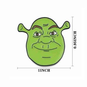 Accesorio Pin Serie/Pelicula - Shrek - Cara Shrek