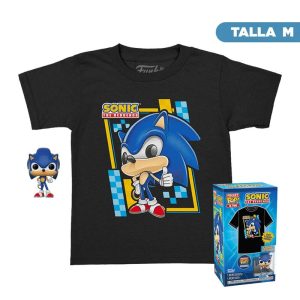 Figura Funko POP! Pocket & Tee (Polera) - Sonic The Hedgehog - M