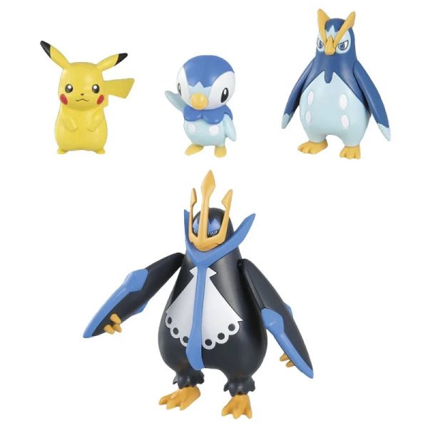 Figura Armable Pokémon – Model Kit – Empoleon Evolution Set Pokémon ...