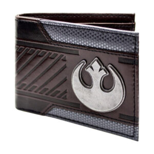 Accesorio Billetera Serie/Pelicula - Star Wars - Simbolo Rebeldes (Cafe)