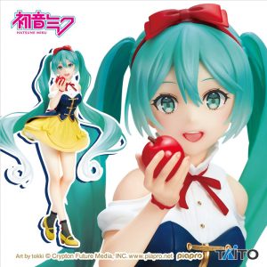 Figura Estatica Vocaloid - Hatsune Miku: Wonderland Figure - Snow White