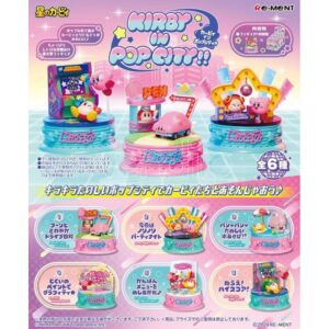 Figura Estatica Kirby - Re-ment - Kirby in Pop City!!