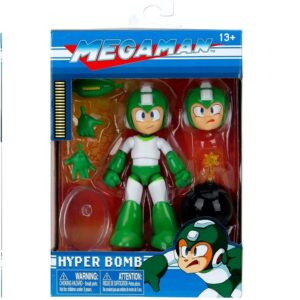 Figura Articulada Mega Man - Jada Toys - Action Figure 1/2 Scale - Hyper Bomb