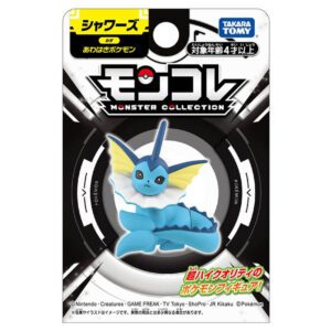 Figura Estatica Pokemon - Takara Tomy - Pokemon Moncolle – Vaporeon