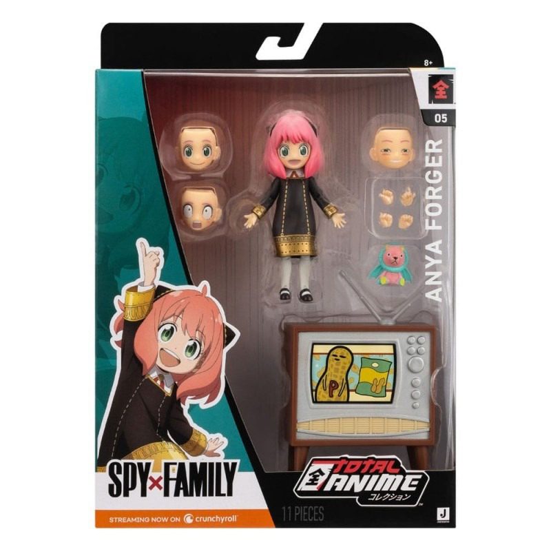 Figura Articulada Spy × Family - Jazwares - Total Anime - Anya Forger