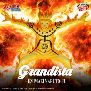 Figura Estatica Naruto Shippuden - Grandista - Uzumaki Naruto Ⅱ