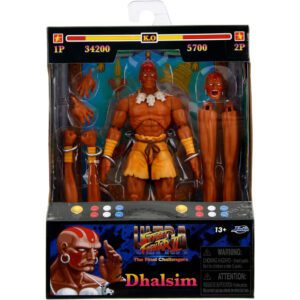 Figura Articulada Street Fighter – Jada Toys – Ultra Street Fighter Ⅱ “The Final Challenger” – Dhalsim