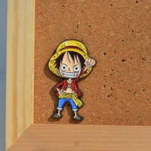 Accesorio Pin Anime – One Piece – Monkey D. Luffy (Chibi)