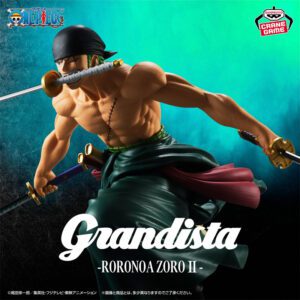 Figura Estatica One Piece - Grandista - Roronoa Zoro Ⅱ