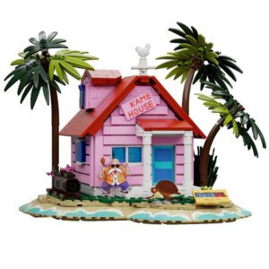 Figura Armable Dragon Ball - Pantasy - Kame House Construction Set with Acrylic Figures (660 Piezas)