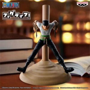 Figura Estatica One Piece – FIGLIFE! – Roronoa Zoro -"El cazador de piratas"- (Porta Lapiz))