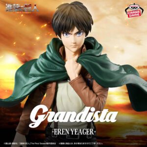 Figura Estatica Ataque de Titanes - Grandista - Eren Yeager