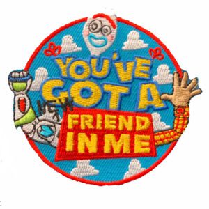 Accesorio Parche Serie/Pelicula - Disney - Toy Story "You've got a friend in me"