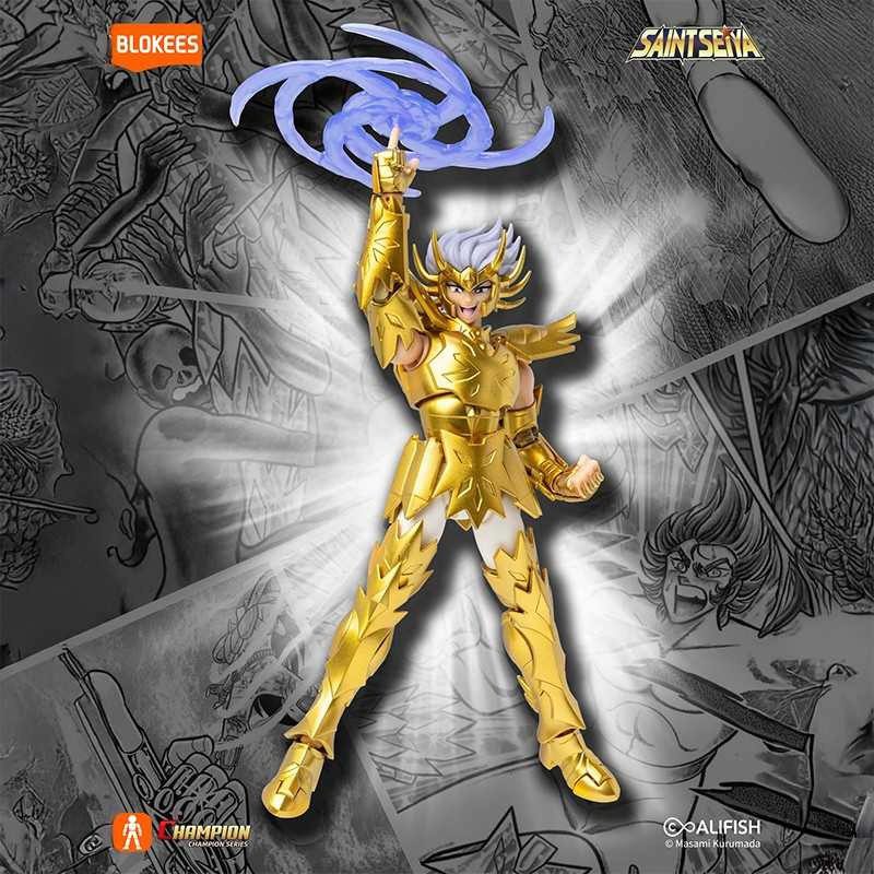 Figura Armable Los Caballeros del Zodiaco (Saint Seiya) – Blokees “Champion Series” – Champion Class #11 – Cancer Deathmask – (Manga Settings)