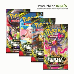 Juego de Mesa - Pokemon TCG - Mega Evolution: Perfect Order (Equilibrio Perfecto) - Booster (Sobre) - INGLES