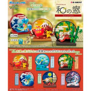 Figura Estatica Pokemon – Re-ment – “STYLE WINDOW Collection”
