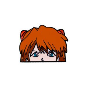 Accesorio Pin Anime - Evangelion - Cabeza Asuka Langley