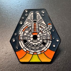 Accesorio Pin Serie/Pelicula - Star Wars - Halcon Milenario (2.0)