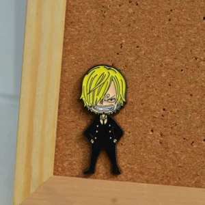 Accesorio Pin Anime - One Piece - Vinsmoke Sanji (Chibi)