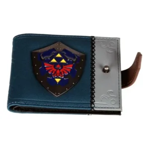 Accesorio Billetera Videojuego - La Leyenda de Zelda - Escudo Hyliano (Con broche)