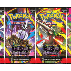 Juego de Mesa – Pokemon TCG – Mega Evolution: Pitch Black (Tinieblas Umbrías) – Booster (Sobre) – ESPAÑOL