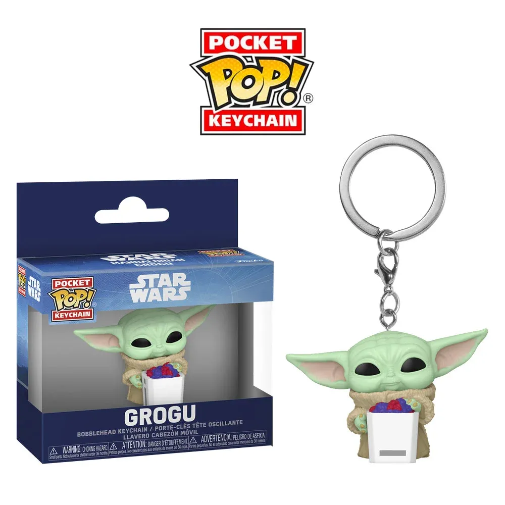 Llavero Pop - Mandalorian & Grogu S2 (Grogu con palomitas de maíz)