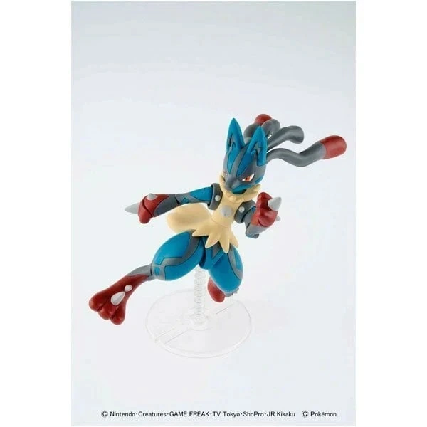 Figura Armable Pokémon – Plamo – Model Kit #35 – Mega Lucario - Imagen 2