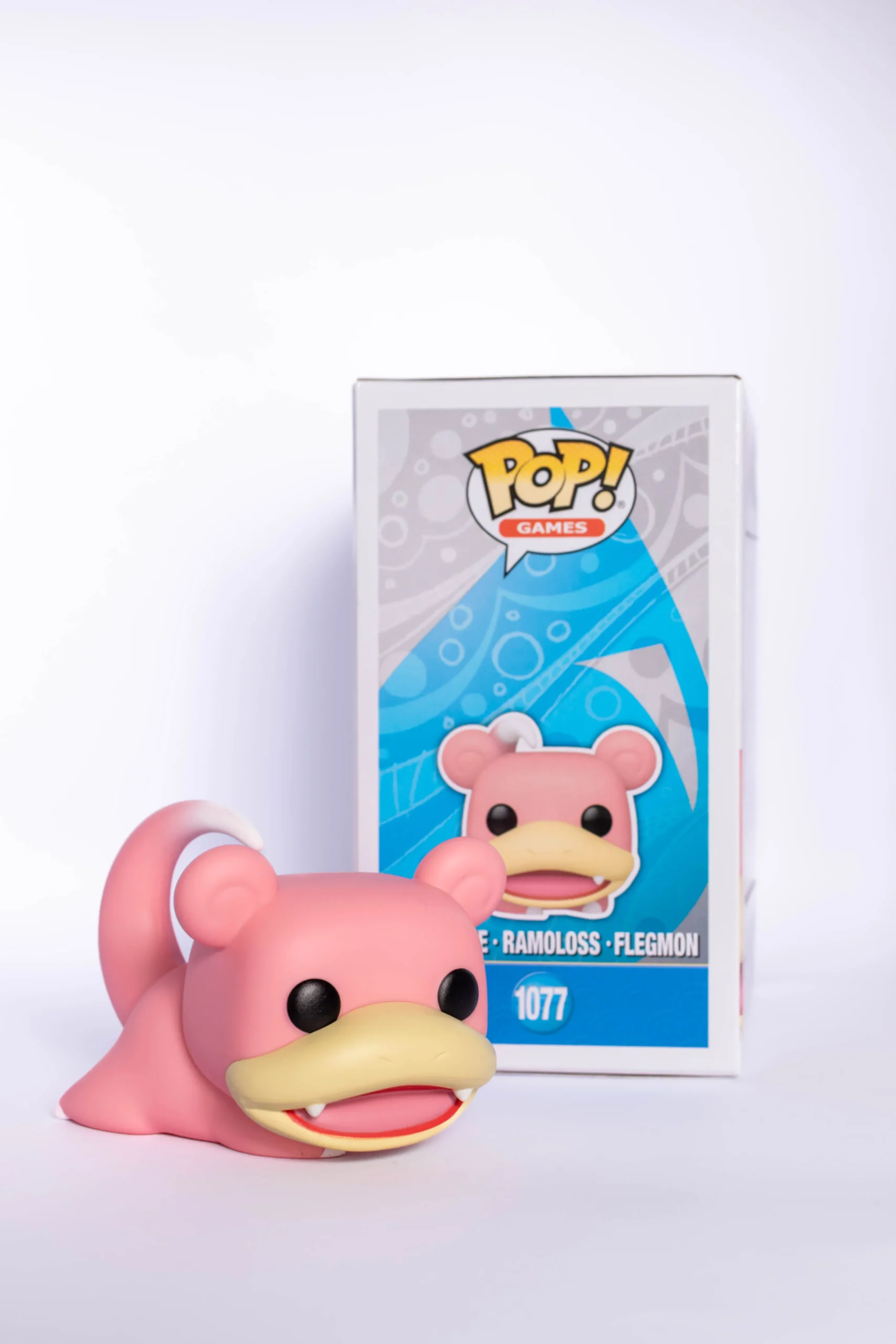 Figura Funko Pop Pokemon 1077 Slowpoke - Imagen 2