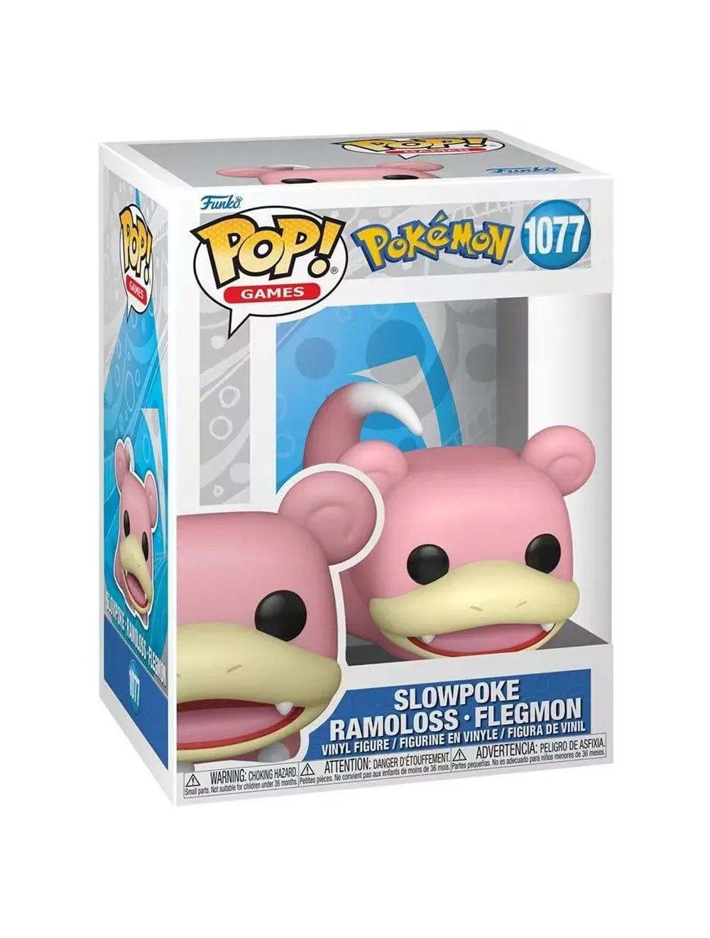 Figura Funko Pop Pokemon 1077 Slowpoke