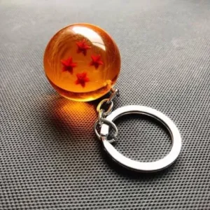 Accesorio Llavero Anime – Dragon Ball – Esfera de 4 estrellas
