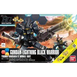 Figura Armable Mobile Suit Gundam – Model Kit HIGH GRADE 1/144 – GUNDAM LIGHTNING BLACK WARRIOR