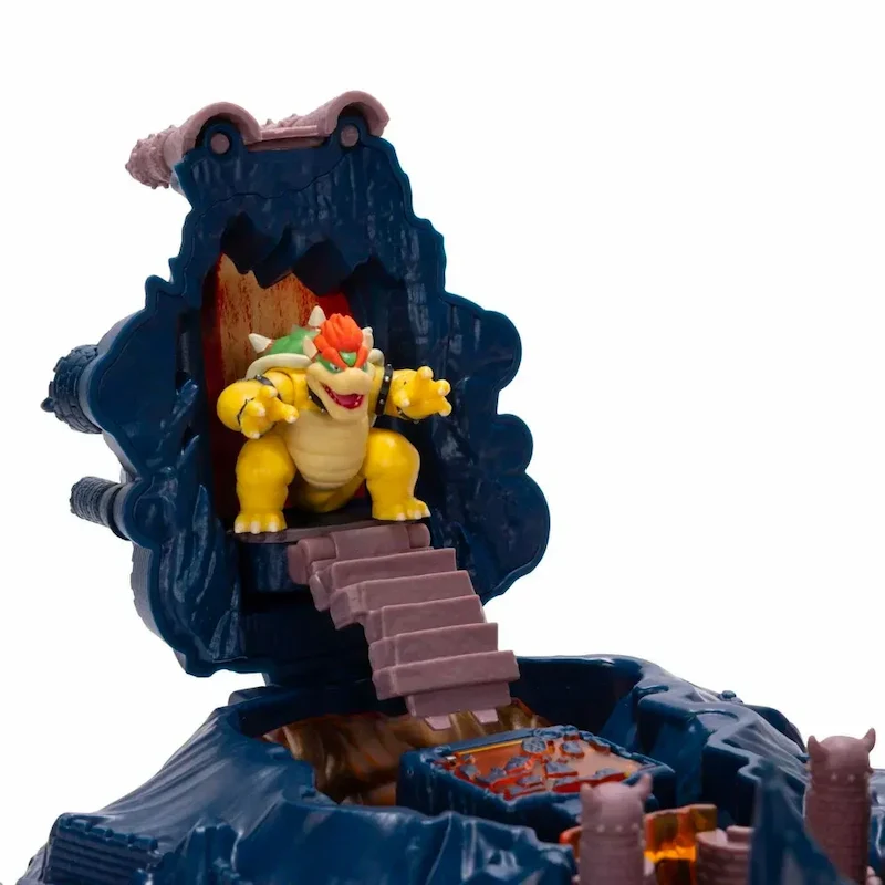Figura Articulada Super Mario - Jakks - The Super Mario Bros. Movie - Castillo de Bowser en la isla - Imagen 3