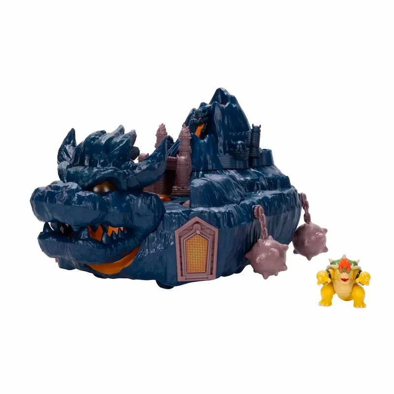 Figura Articulada Super Mario - Jakks - The Super Mario Bros. Movie - Castillo de Bowser en la isla - Imagen 5