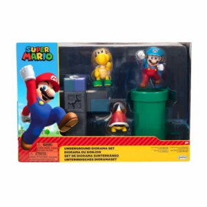 Figura Articulada Super Mario – Jakks – Playset: Underground Diorama