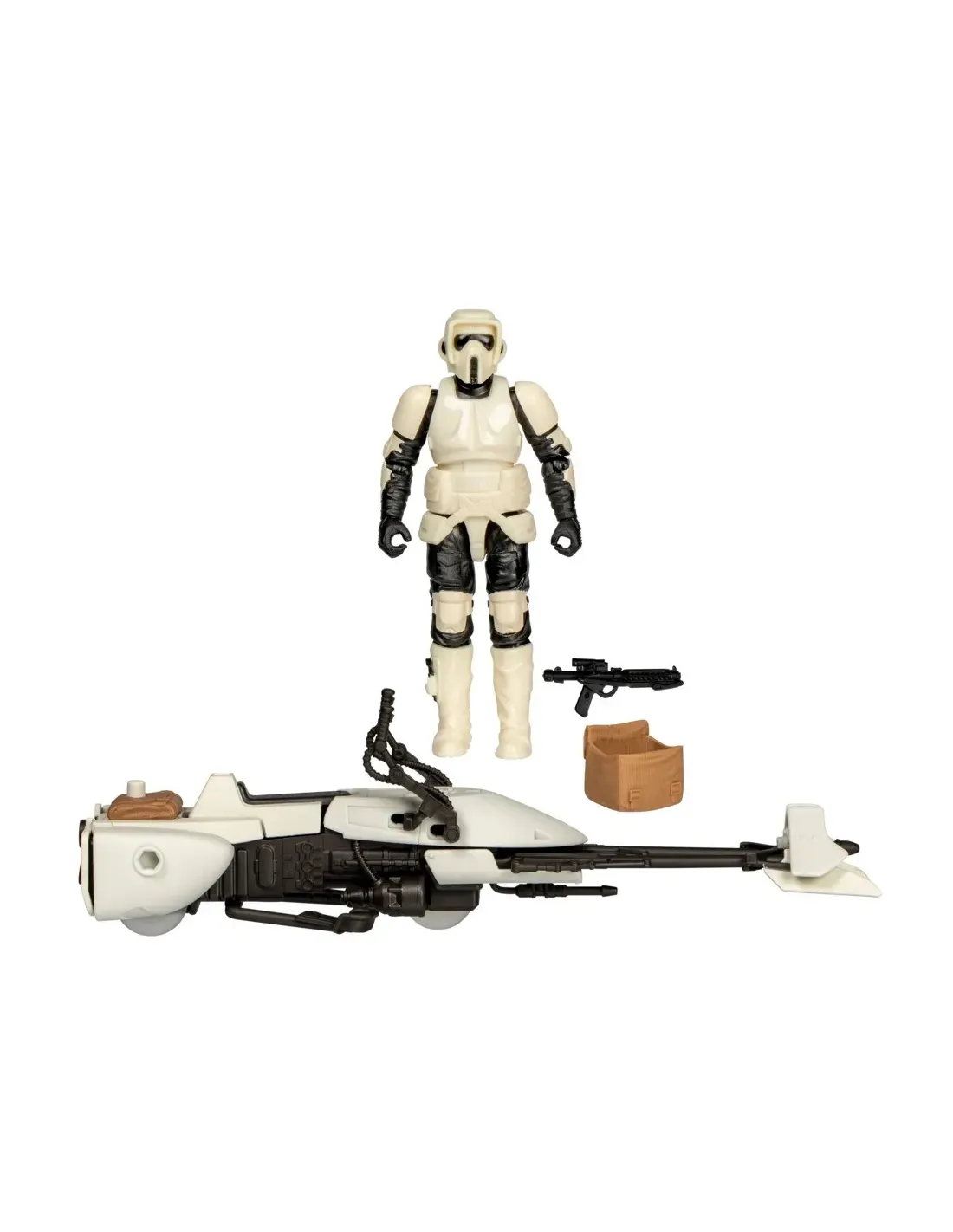 Figura Articulada - Star Wars Epic World of Action - Scout Trooper y Speeder Bike - Imagen 3
