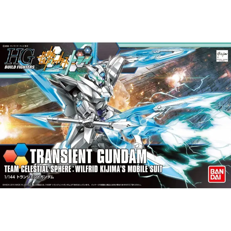 Figura Armable Mobile Suit Gundam – Model Kit HIGH GRADE 1/144 – Transient Gundam