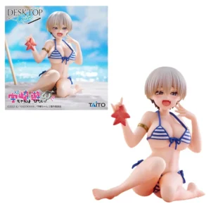 Figura Estatica Overlord - TAITO - Desktop Cute -  HANA UZAKI (SWIM WEAR VER.)