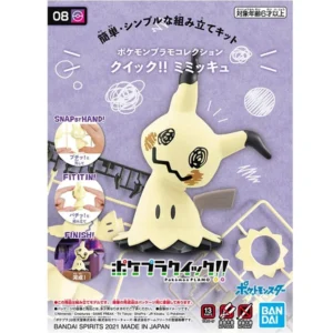 Figura Armable Pokemon – Model Kit Pokemon Plamo Collection #8 - MIMIKYU