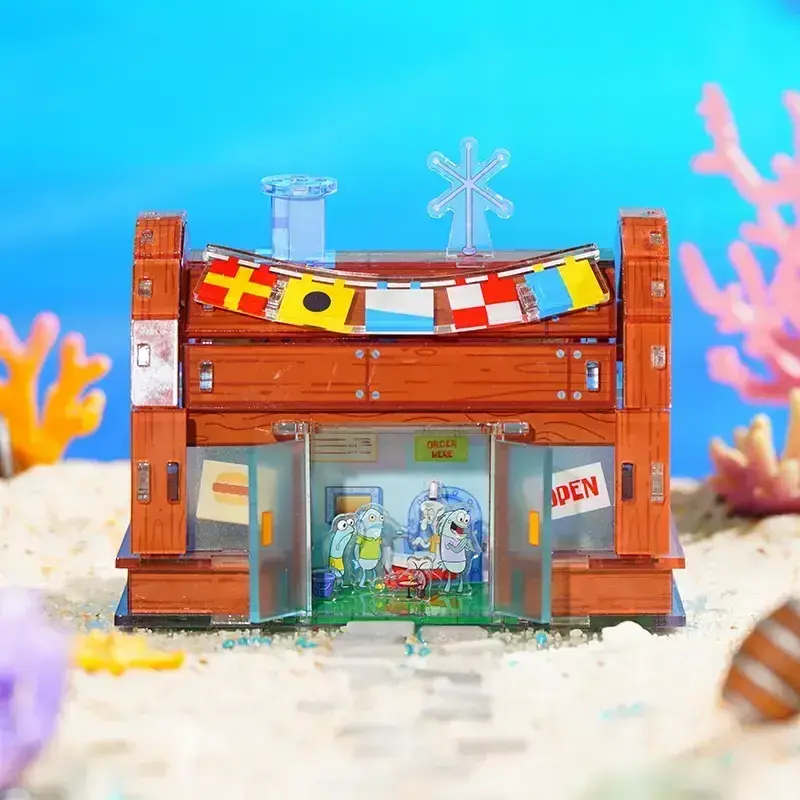 Armable Toi - Bob Esponja - Krusty Krab El Crustáceo Cascarudo - Acrílico 3D - Imagen 2