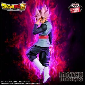 Figura Estatica Dragon Ball Super - Match Makers - Goku Black (Super Saiyan Rose)