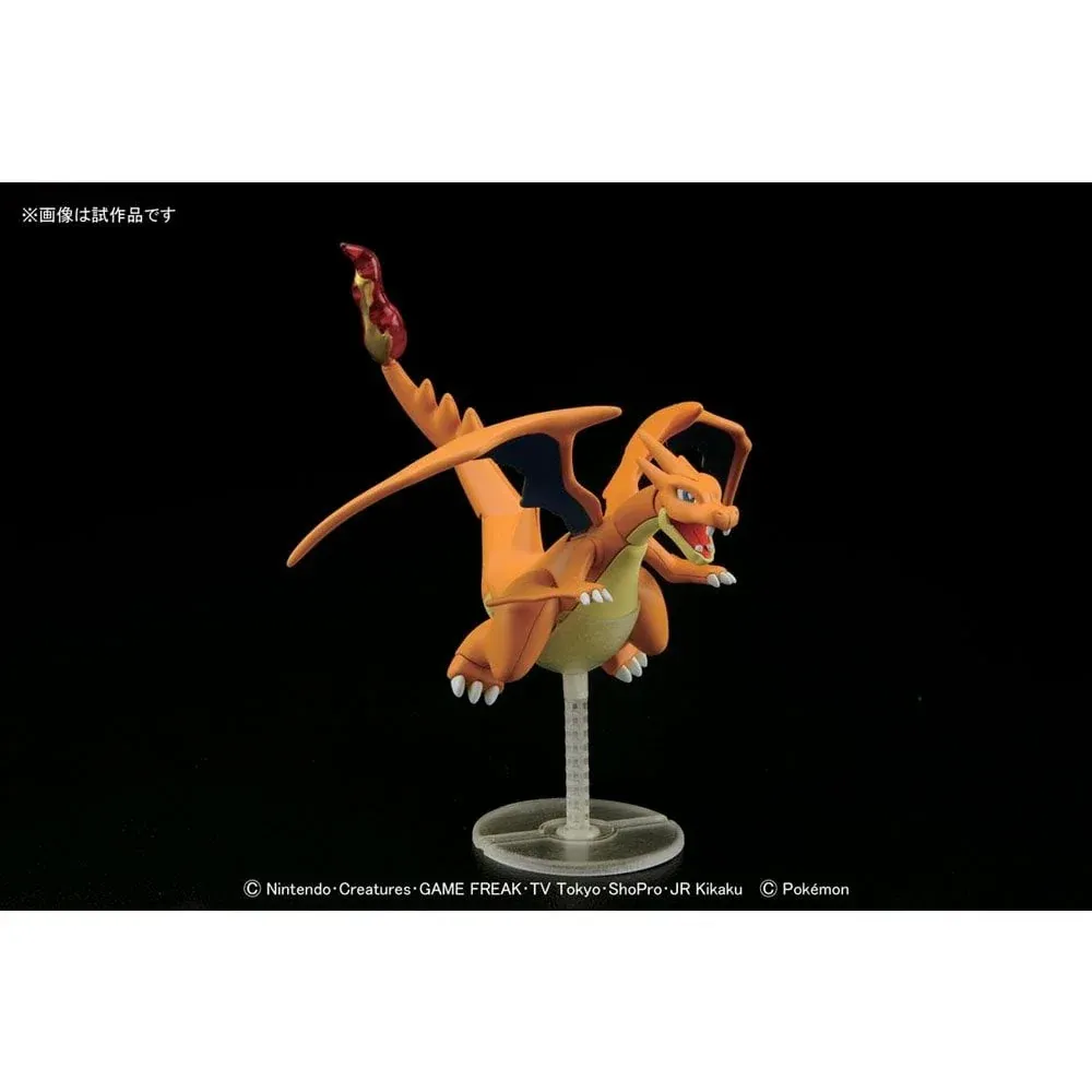 Figura Armable Pokemon - Model Kit Pokemon Plamo Collection #38  – Mega Charizard Y - Imagen 2