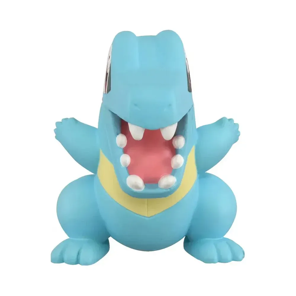 Figura Estatica Pokemon – Takara Tomy – Pokemon Moncolle – Totodile - Imagen 2