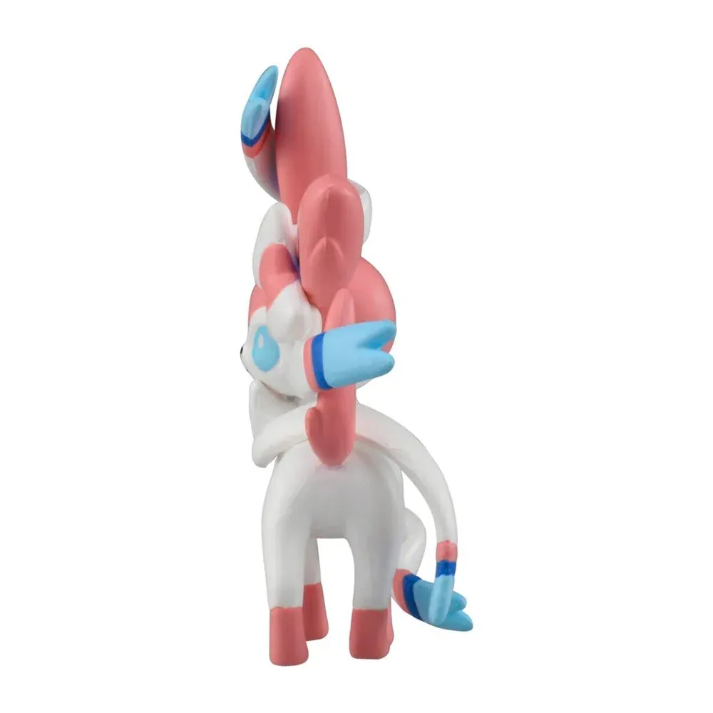 Figura Estatica Pokemon – Takara Tomy – Pokemon Moncolle – Sylveon - Imagen 2