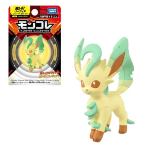 Figura Estatica Pokemon – Takara Tomy – Pokemon Moncolle – Leafeon