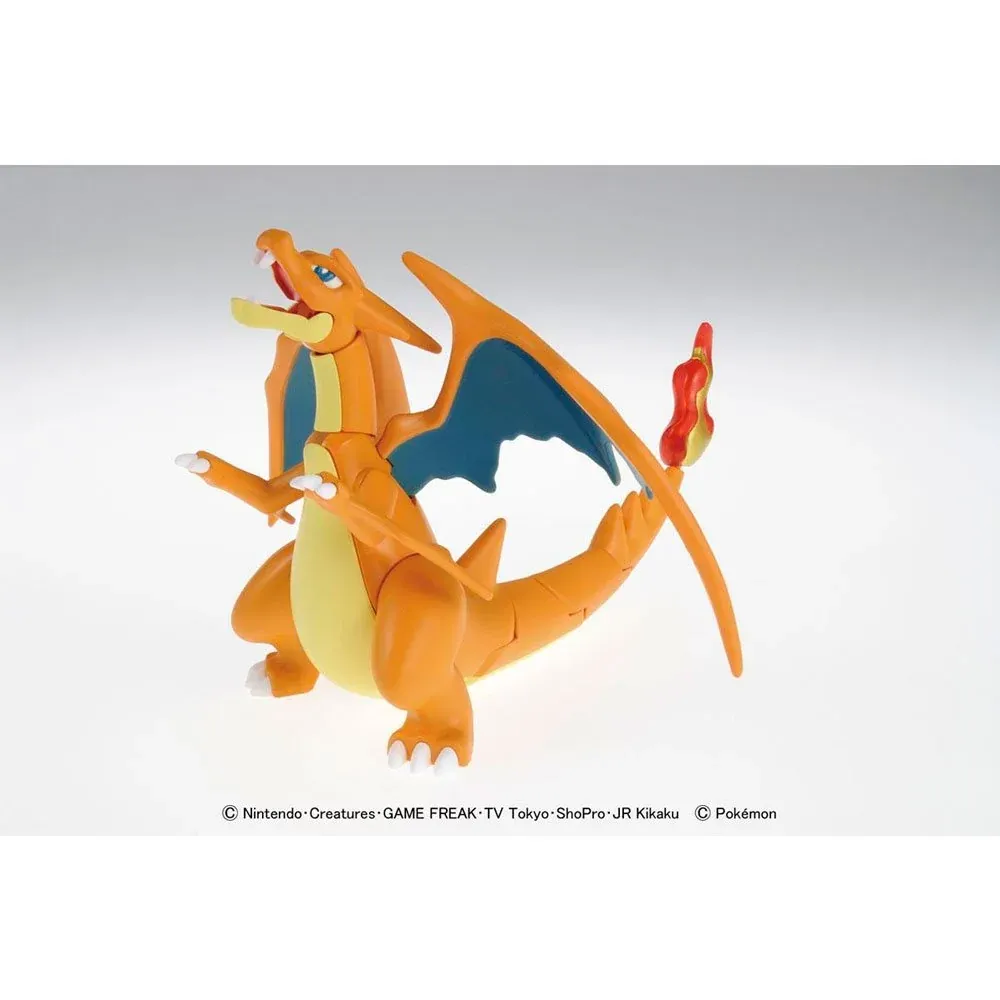 Figura Armable Pokemon - Model Kit Pokemon Plamo Collection #38  – Mega Charizard Y - Imagen 4